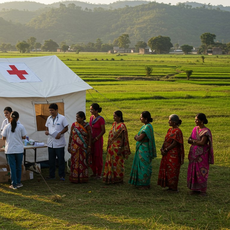 Bringing Hope: Free Healthcare Camps in Rural Areas